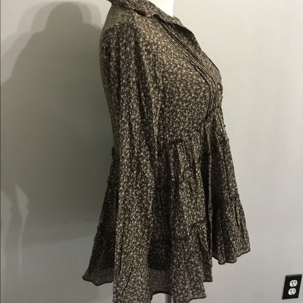 Ralph Lauren floral boho top small - Picture 2 of 4